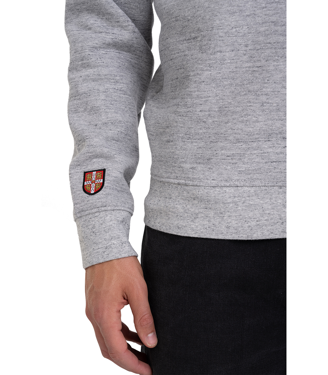 CAMBRIDGE コットンフリース 詳細画像 グレーメランジ 6